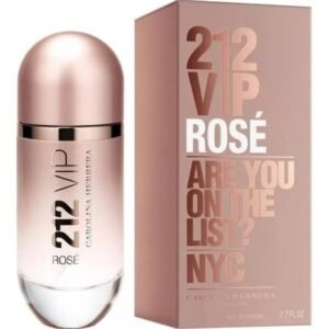 Carolina Herrera 212 VIP Rosé EDP 80ml Feminino – Sofisticação e Elegância em Cada Nota