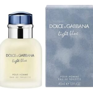 Dolce & Gabbana Light Blue Masculino 40ml – Frescor Intenso e Elegância Mediterrânea