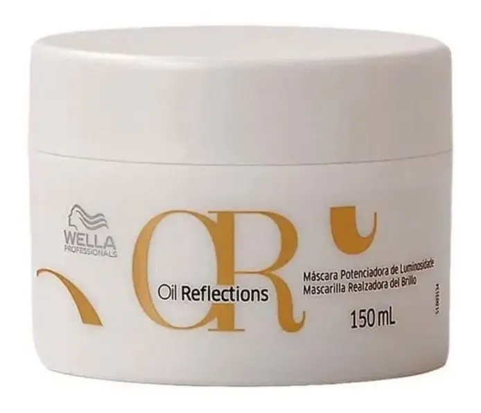 Máscara Wella Oil Reflections 150ml 2 Máscara Wella Oil Reflections 150ml - Imagem 2