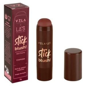 Blush Stick Vizzela Marrom Escuro Vegano e Sem Parabenos